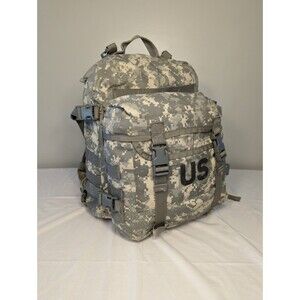 US ARMY ACU ASSAULT PACK 3 DAY MOLLE II BACKPACK  Made in USA with Stiffiner